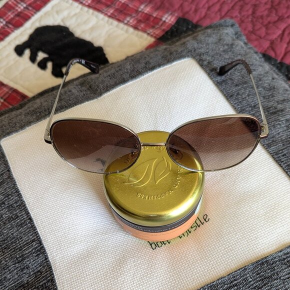 COACH HC 7108 933913 SHINY BROWN 57 16 140 Sunglasses FRAMES 3N - Picture 1 of 10